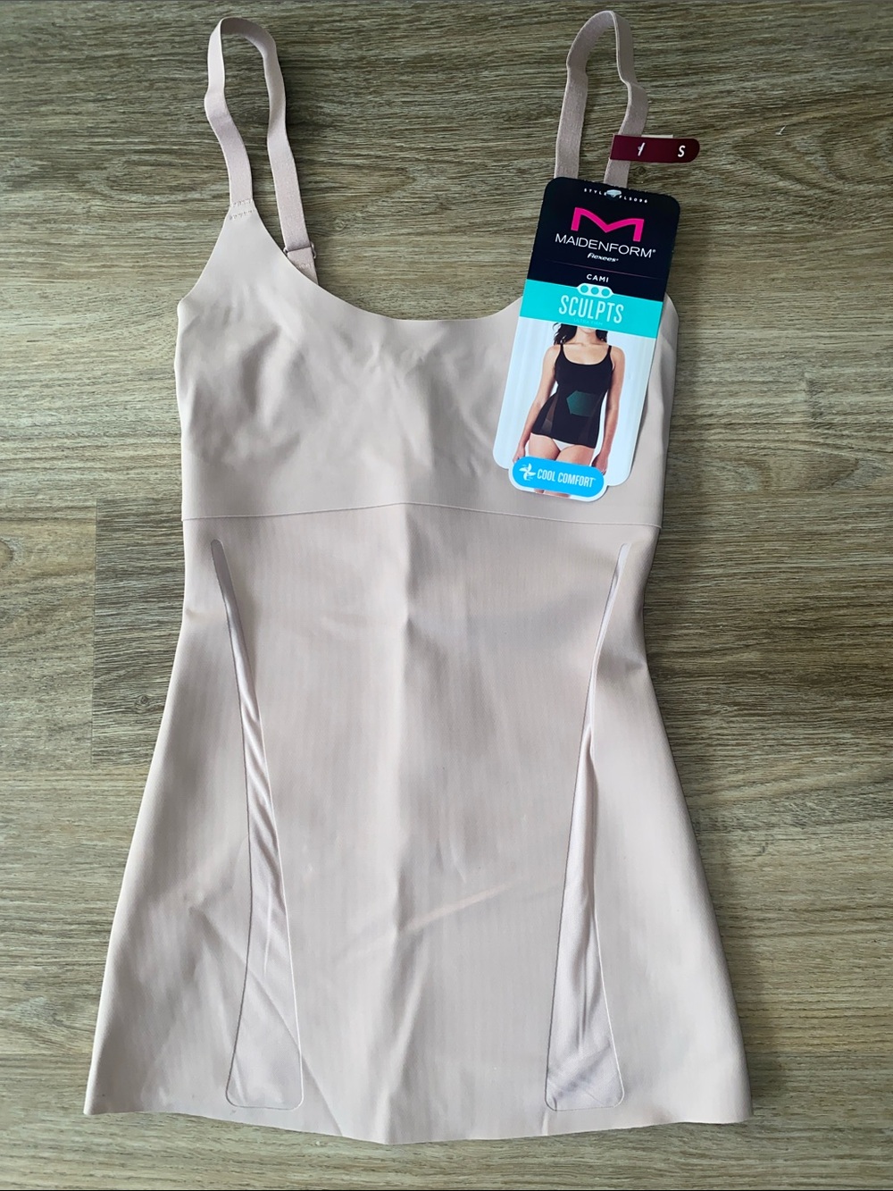 Maidenform Nude Beige Sculpts Shapewear Cami